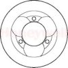 CITRO 95543736 Brake Disc